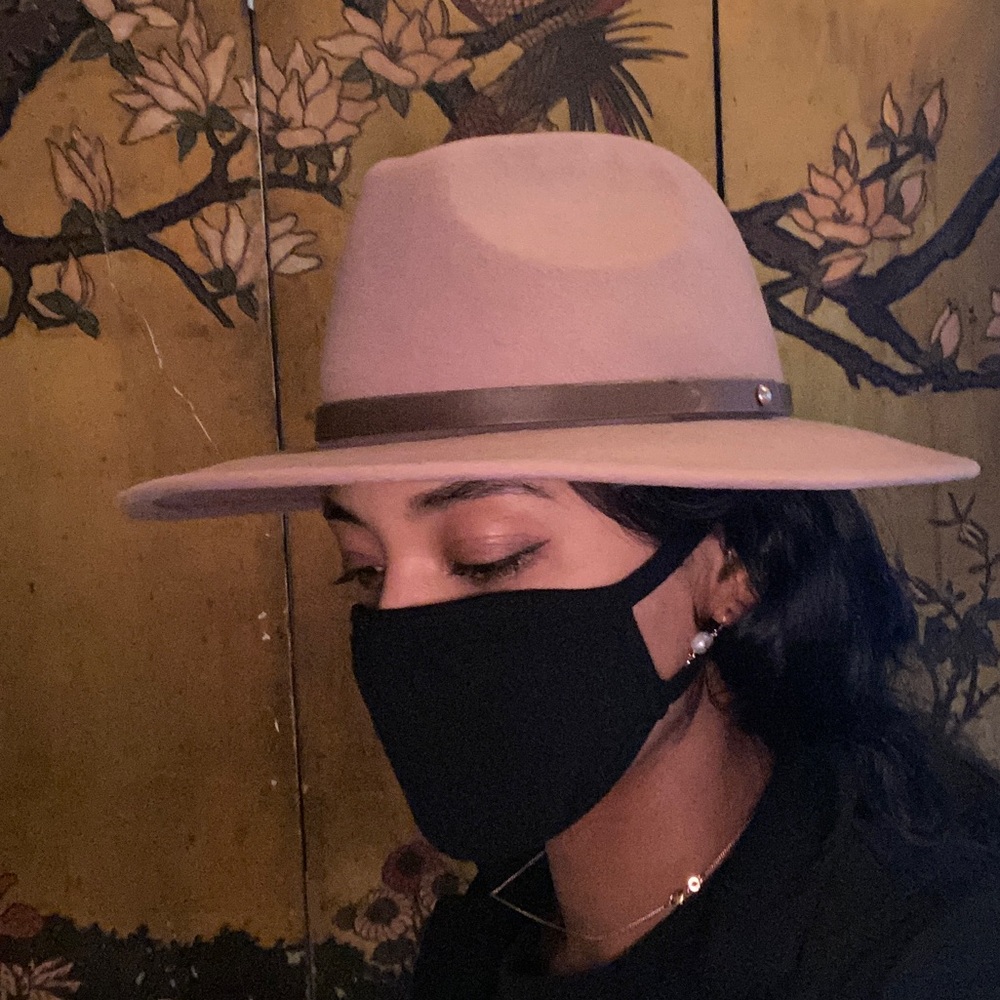 Wythe Leather Strap Felt Hat